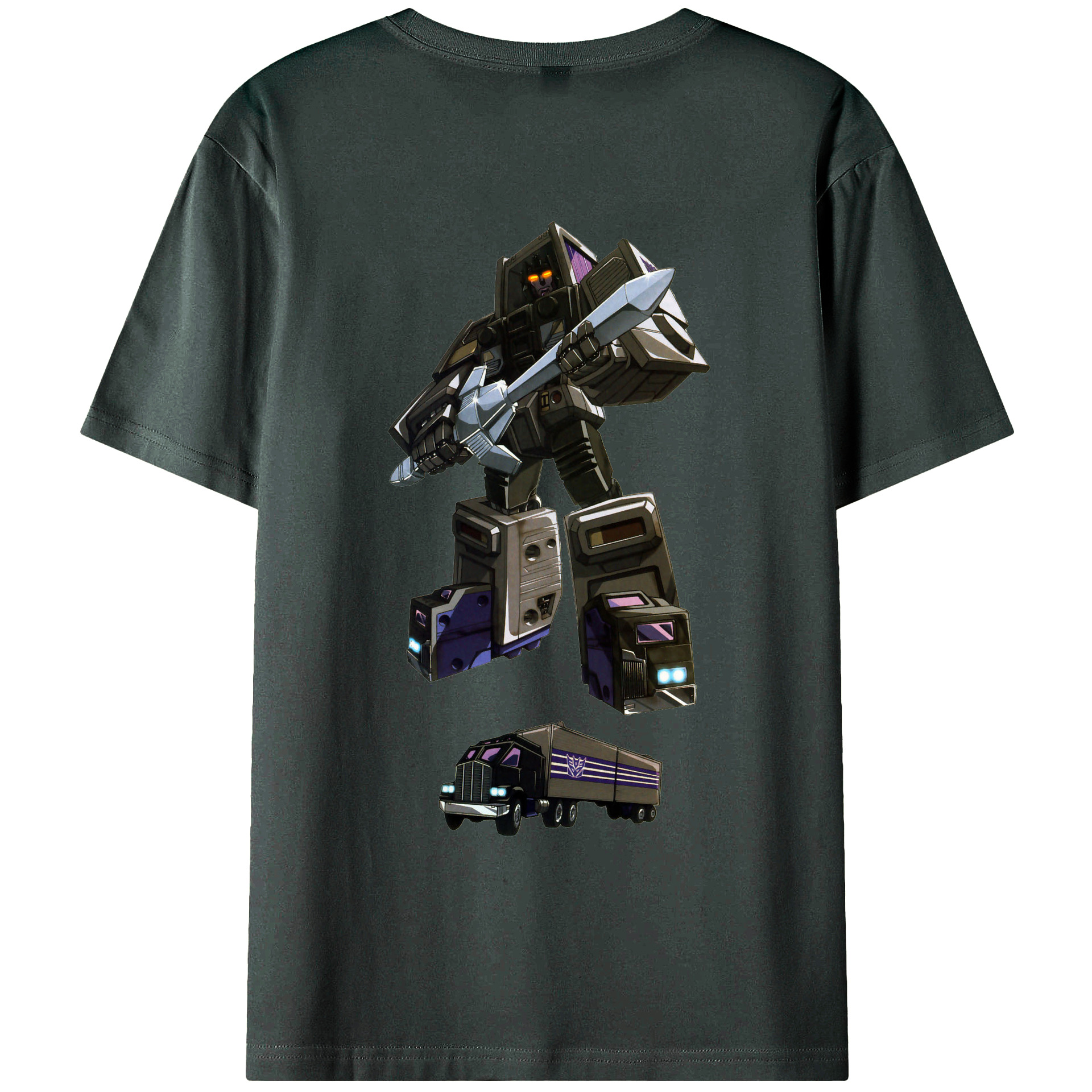 （画像用）  綿100％ メンズ半袖Tシャツ（バックプリント） 通気性